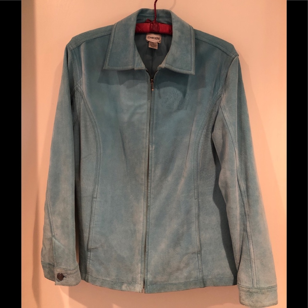 Chico’s Suede Jacket - size 1